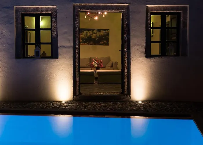 Super Luxury Santorini Mansion Sophia Private Pool Beautiful! *