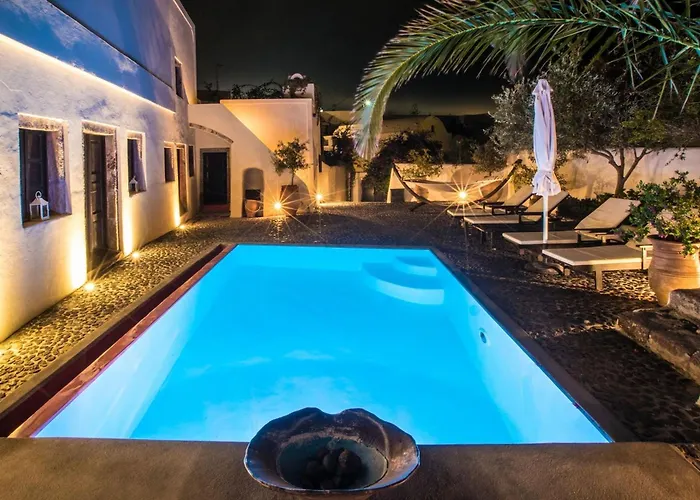 Super Luxury Santorini Mansion Sophia Private Pool Beautiful! Villa Megalohóri